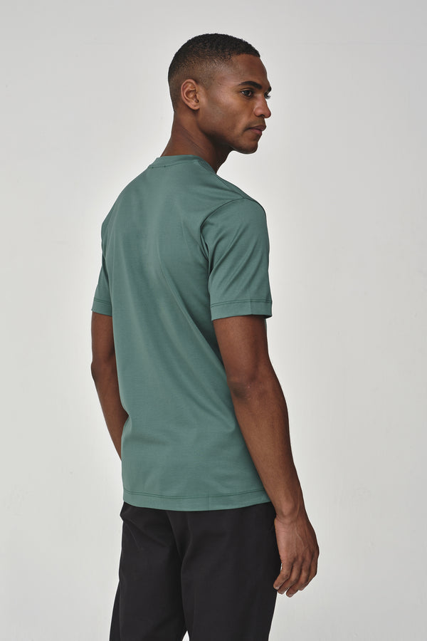 Interlock Supima T-shirt | Verde Smeraldo