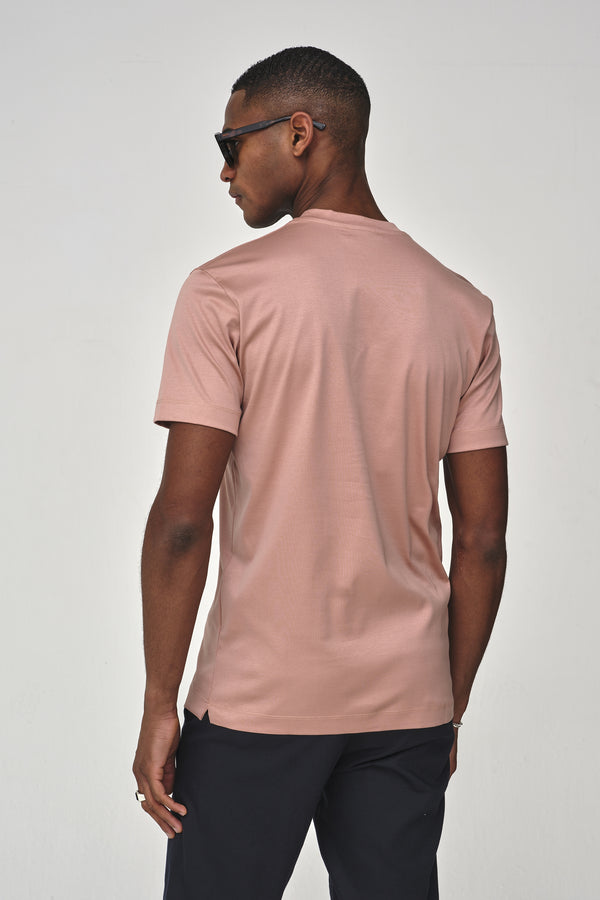 Interlock Supima T-Shirt | Tea Rose