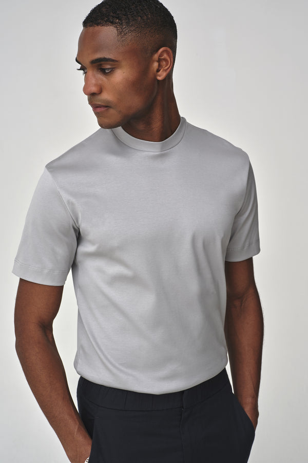 T-Shirt Interlock Supima | Marbre