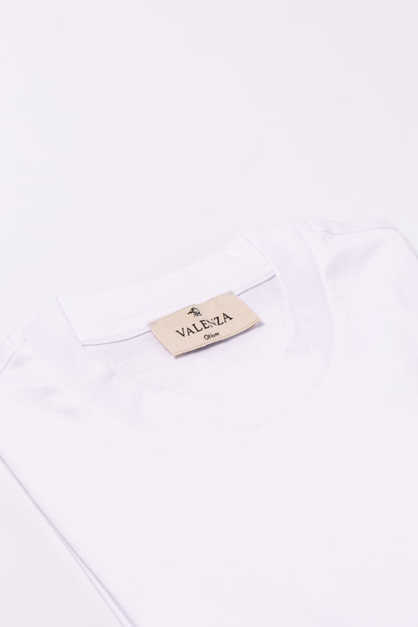 Interlock Supima T-Shirt | Bianco