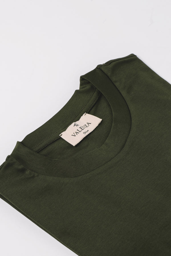 Interlock Supima T-Shirt | Verde