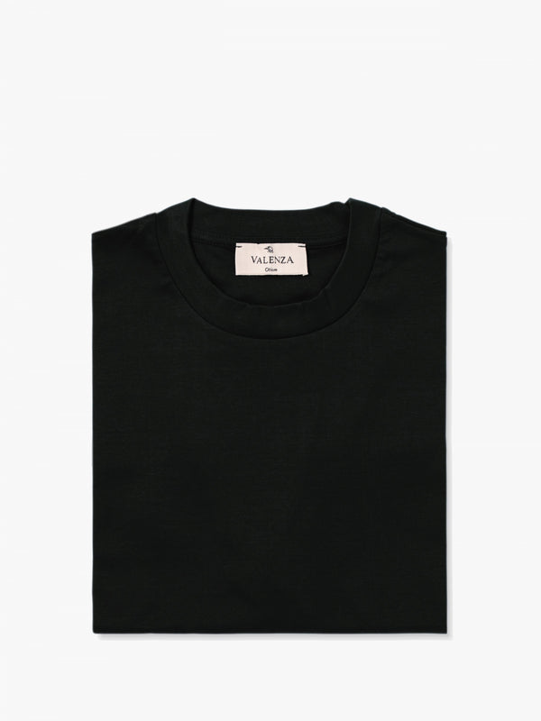 Interlock Supima T-Shirt | Antracite