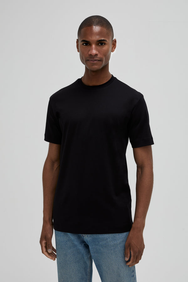 Interlock Supima T-Shirt | Nero