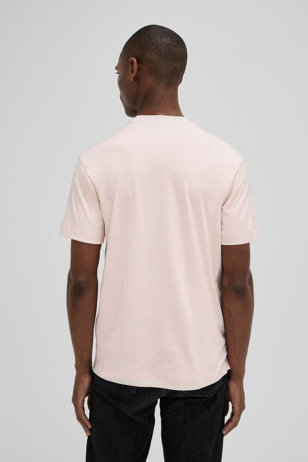 Interlock Supima T-Shirt | Rosa Chiaro