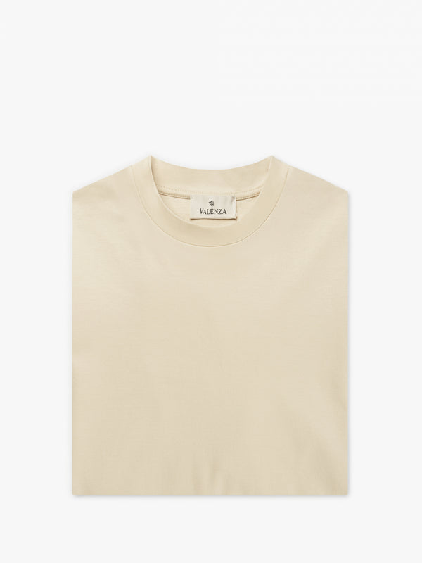 T-Shirt Interlock Supima | Or poussiéreux