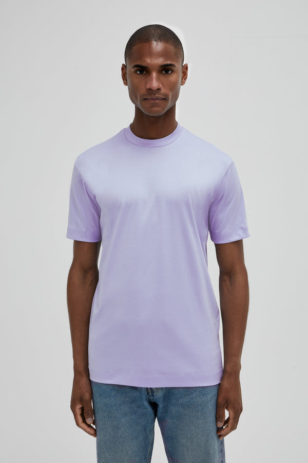 Interlock Supima T-Shirt | Hellblau