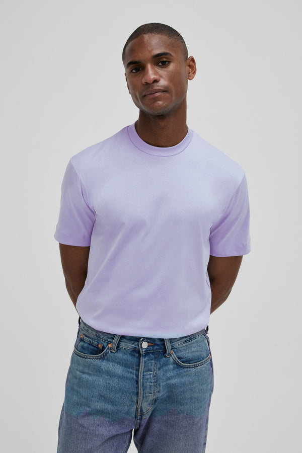 Interlock Supima T-Shirt | Blu Chiaro