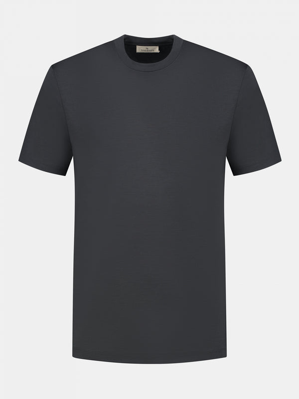 Merino T-Shirt | Stahlgrau