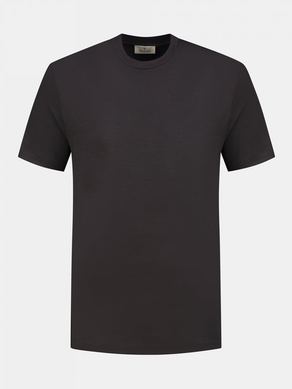 Merino T-Shirt | Brun foncé