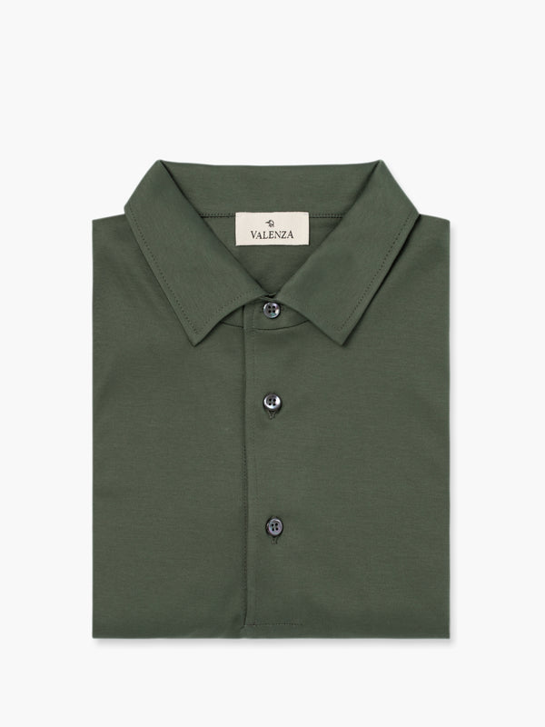 Polo Supima Collo Schiller Maniche Corte | Verde