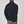 Maglione Oversize Polo con Zip in Cotone Elasticizzato | Blu Navy