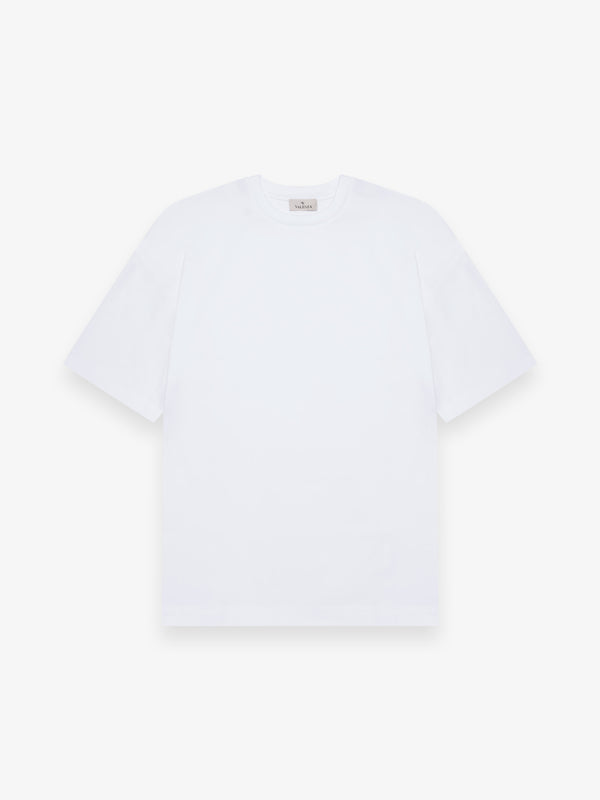 Interlock Supima Oversized T-shirt | White