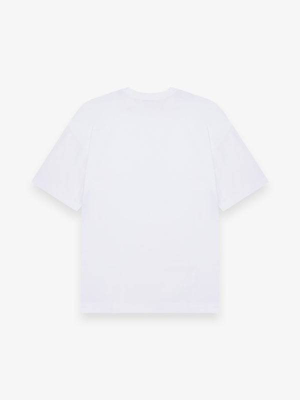 Interlock Supima Oversized T-shirt | White