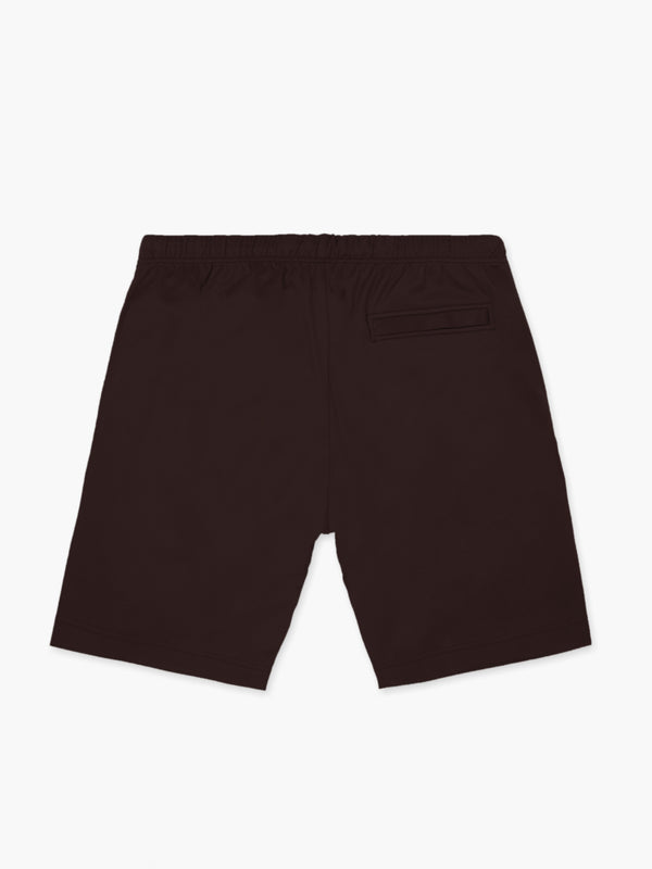 Interlock Supima Pantaloni corti Sport | Marrone Ebano