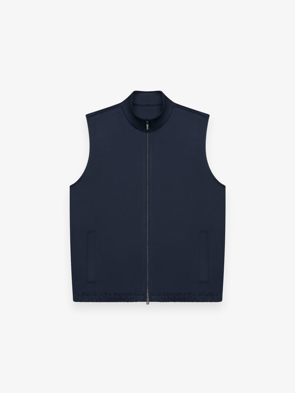 Gilet sans manches Supima | Bleu marine