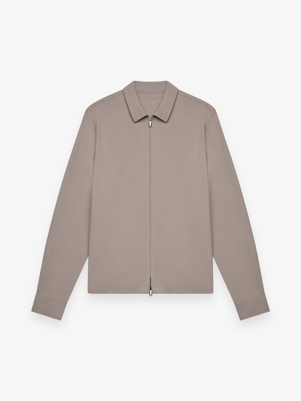 Tech Stretch Overshirt | Lichtbeige